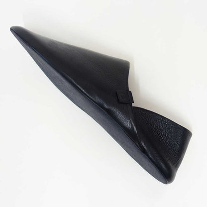 スピングルSPINGLESP-1781（ユニセックス）ブラック(05)天然皮革スリッパルームシューズ「靴」