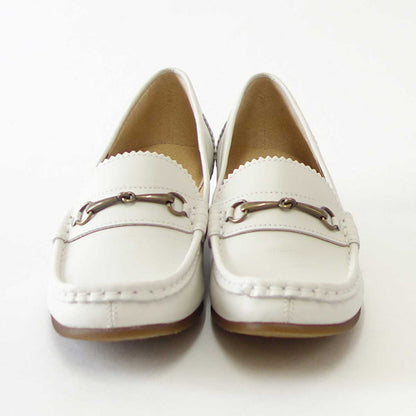 【SALE 40%OFF】 フィズリーン FIZZ REEN  1820 ホワイト（レディース） 快適EEEのビットローファー（日本製）「靴」