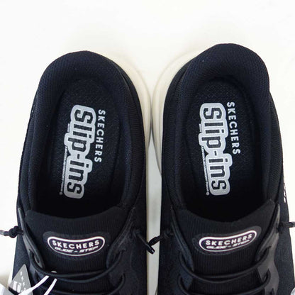 スケッチャーズSKECHERSウノグライドステップ-エアグライダーズ183421ブラック（メンズ）メッシュ人工繊維スニーカーハンズフリー「靴」