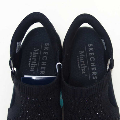 スケッチャーズSKECHERSマーサ・スチュワート：ピアライト-パークパス188001BBKブラック（レディース）ウェッジサンダルストレッチハンズフリー「靴」