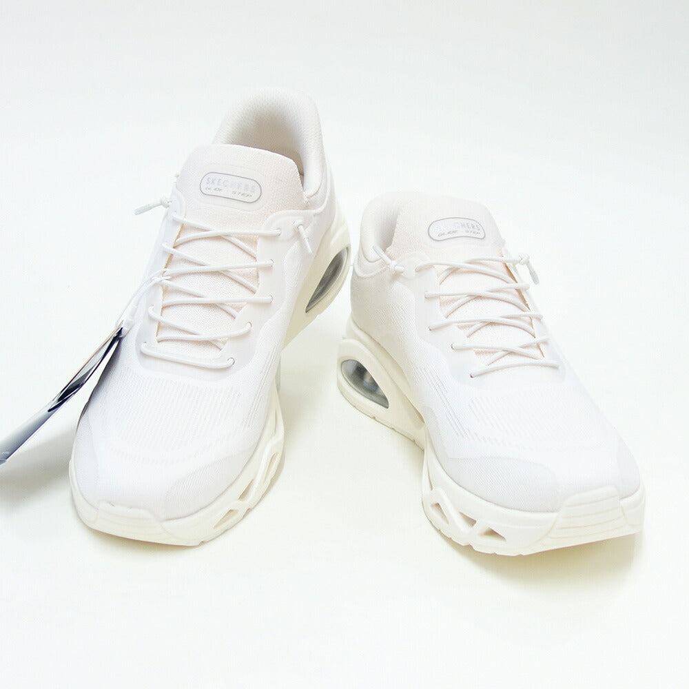 スケッチャーズSKECHERSUNOGLIDE-STEP-エアグライダーズ190115OFWTオフホワイト（レディース）メッシュ人工繊維レースアップスニーカーレディースハンズフリー「靴」