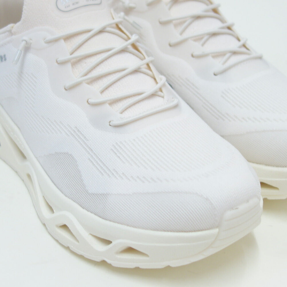 スケッチャーズSKECHERSUNOGLIDE-STEP-エアグライダーズ190115OFWTオフホワイト（レディース）メッシュ人工繊維レースアップスニーカーレディースハンズフリー「靴」