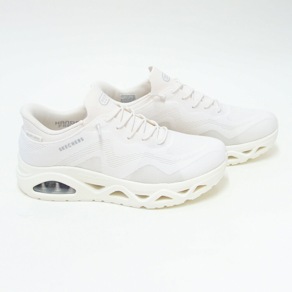 スケッチャーズSKECHERSUNOGLIDE-STEP-エアグライダーズ190115OFWTオフホワイト（レディース）メッシュ人工繊維レースアップスニーカーレディースハンズフリー「靴」