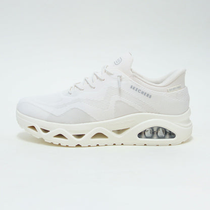 スケッチャーズ SKECHERS 　UNO GLIDE-STEP - エア グライダーズ 190115 OFWT オフホワイト （レディース） メッシュ 人工繊維 レースアップ スニーカー レディース ハンズフリー  「靴」