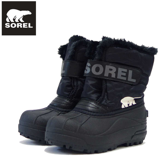 ソレル SOREL NC 1960（キッズ） チルドレンスノーコマンダー：ブラック (010)  「靴」