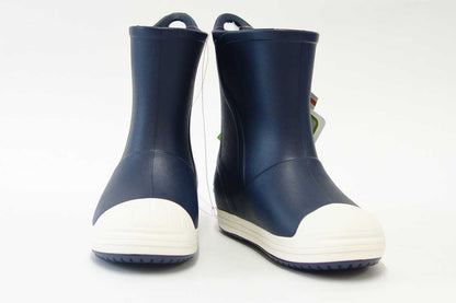 crocs クロックス crocs bump it boot kids  クロックス バンプ イット ブーツ キッズ 203515 ネイビー（キッズ） 軽量・快適クッションのレインブーツ 「靴」