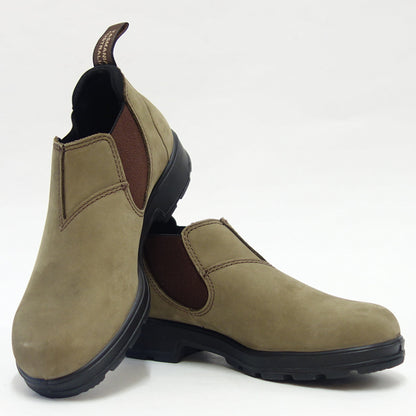 ブランドストーン Blundstone BS2037 007 （ユニセックス） ストーン スエードレザー アンクルブーツ スリッポン「靴」