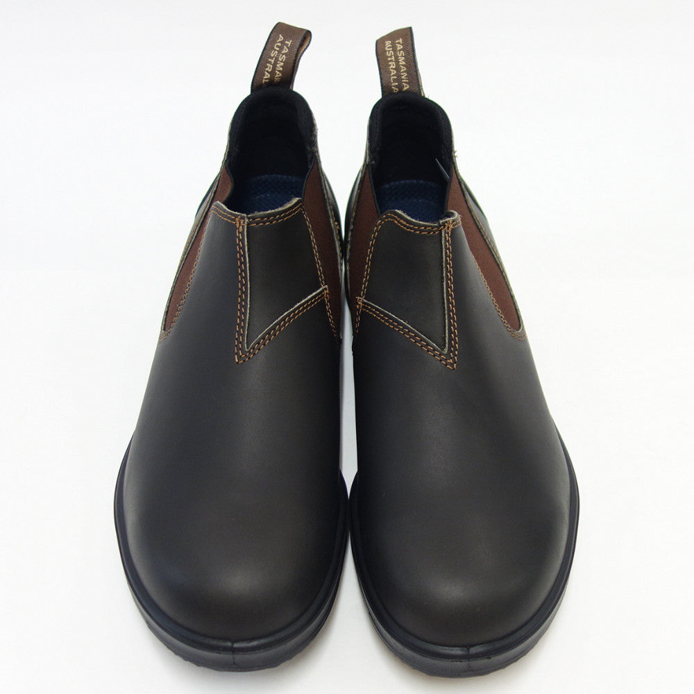 ブランドストーン Blundstone BS2038 200 （ユニセックス） ブラウン スムースレザー アンクルブーツ スリッポン「靴」