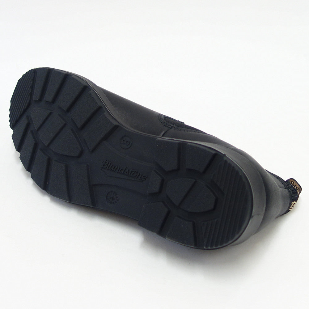 ブランドストーン Blundstone BS2039 009 （ユニセックス） ブラック スムースレザー アンクルブーツ スリッポン「靴」