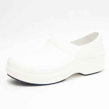 crocs クロックス neria pro clog w<br>ネリア プロ クロッグ ウィメン<br> 204045 100 ホワイト（レディース）<BR>水・油にも滑りにくいソール搭載<BR>「靴」