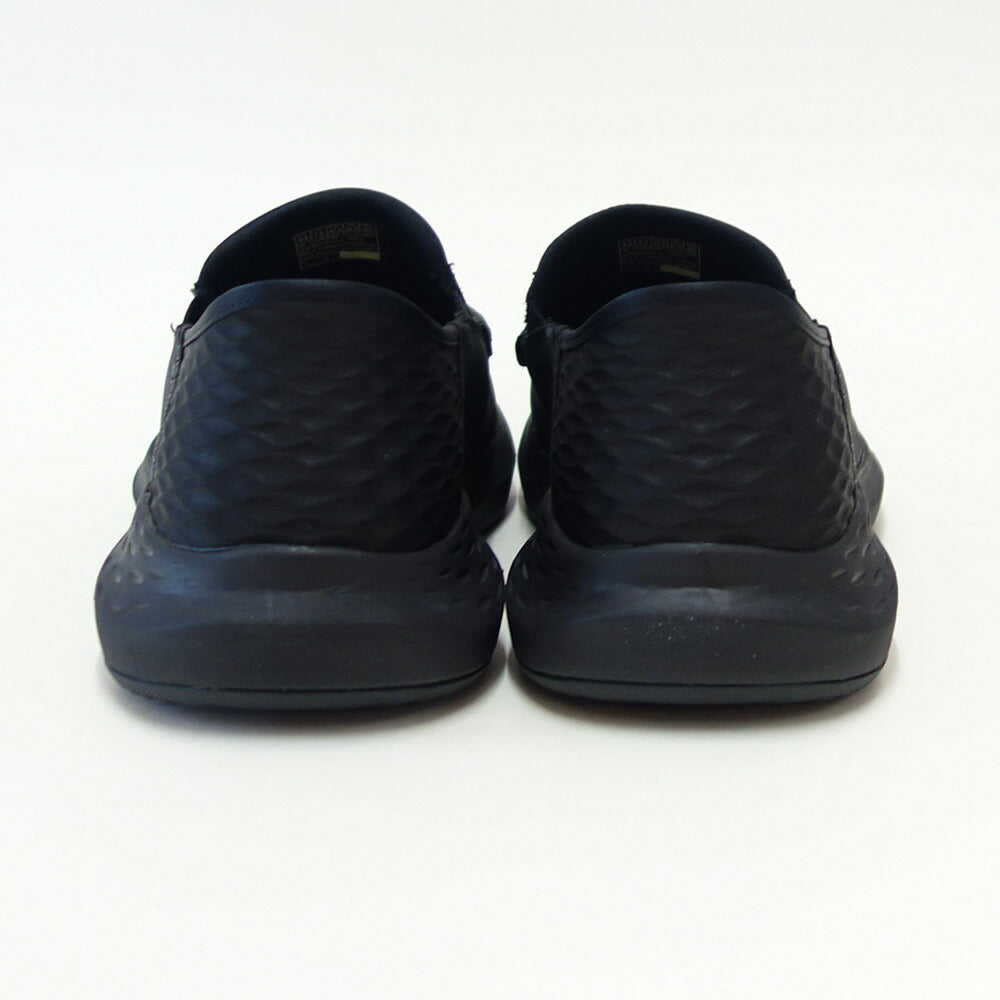 スケッチャーズSKECHERSPARSONOSWIN204866WWBBKブラック（メンズ）エクストラワイド(6E)レザーオイルヌバックスリッポンハンズフリー「靴」