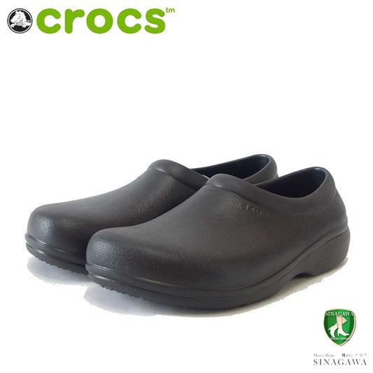 crocs クロックス ON THE CLOCK WORK SLIPON オン ザ クロック ワーク スリップオン  205073001 ブラック（ユニセックス） シューズ クロッグ サボ スリッポン 「靴」