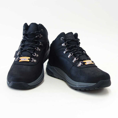 スケッチャーズSKECHERSMEROEパイクマン205285WWBBKブラック（メンズ）エクストラワイド(5E)レザーオイルヌバックウォーキングハンズフリー「靴」