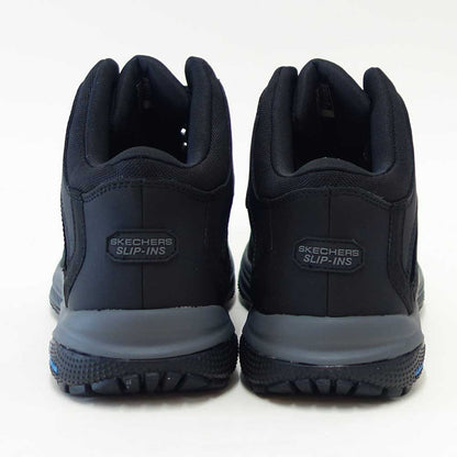スケッチャーズSKECHERSMEROEパイクマン205285WWBBKブラック（メンズ）エクストラワイド(5E)レザーオイルヌバックウォーキングハンズフリー「靴」