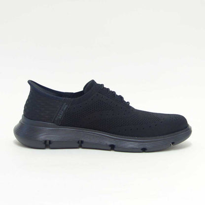 スケッチャーズSKECHERSガルザ-パルマ205303ブラック（メンズ）メッシュ人工繊維カジュアルビジネスハンズフリー「靴」