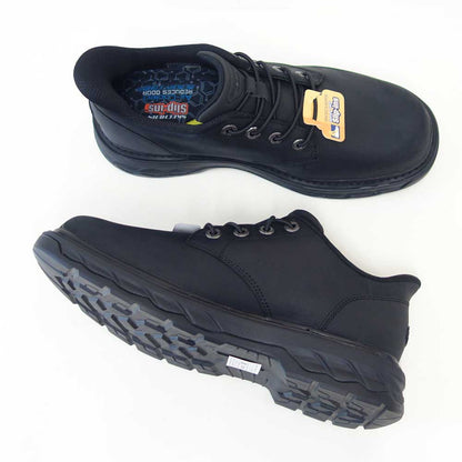 スケッチャーズSKECHERSLOCKETTグスタフ205307BLKブラック（メンズ）リラックスドフィット(3E)レザースリッポンハンズフリーウォーキングビジネス「靴」