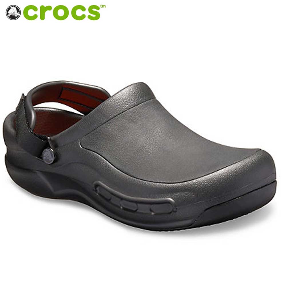 crocs クロックス Bistro Pro LiteRide Clog ビストロ プロ ライトライド クロッグ  205669 ブラック（ユニセックス）「靴」