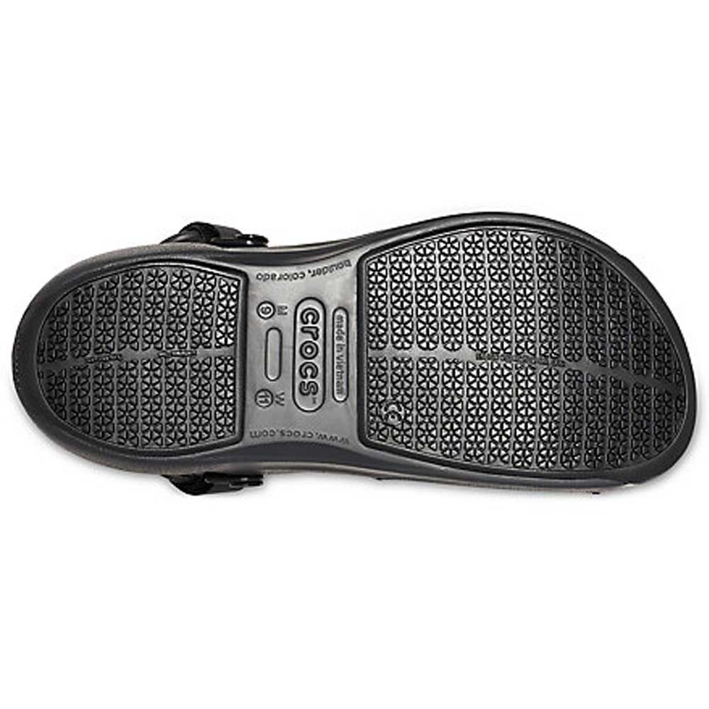 crocs クロックス Bistro Pro LiteRide Clog ビストロ プロ ライトライド クロッグ  205669 ブラック（ユニセックス）「靴」