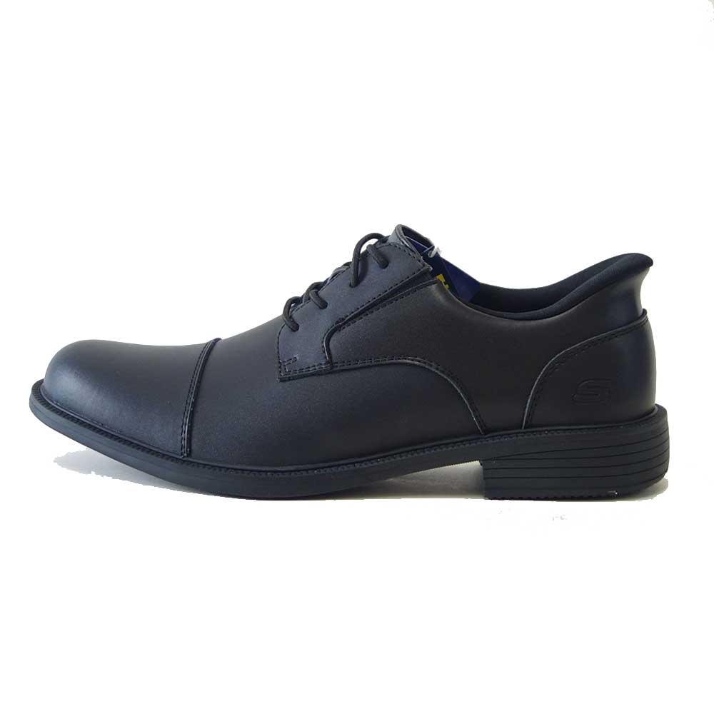 スケッチャーズSKECHERSドレストン-ラムジー205837ブラック（メンズ）防水防滑カジュアルビジネスハンズフリー「靴」