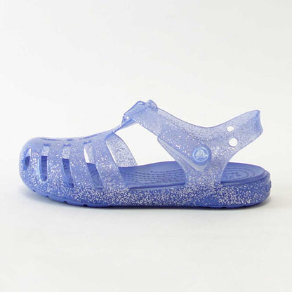 【SALE 20%OFF】 crocs クロックス Isabella Glitter sandal t イザベラ グリッター サンダル T （リトルキッズ）208444 5Q5 ムーンゼリー「靴」