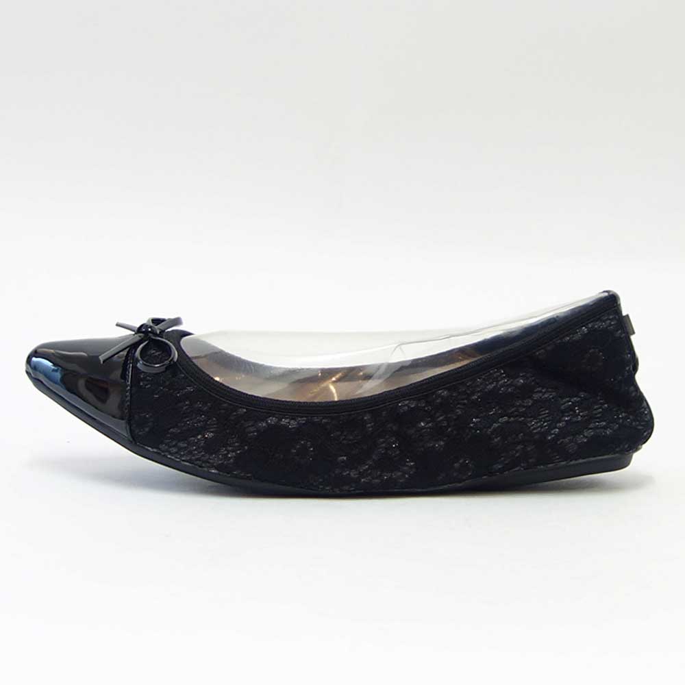 携帯 バレエシューズ BUTTERFLY TWISTS バタフライツイス  HOLLY(ホーリー)  21012B Black Glace（ブラック グレース） お洒落 ルームシューズ 「靴」