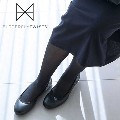 BUTTERFLYTWISTSバタフライツイストSOPHIA21037Nブラック（レディース）お洒落な携帯バレエシューズ「靴」