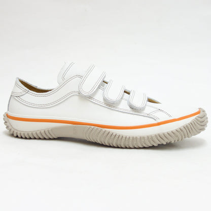 スピングルムーブ SPINGLE MOVE スピングルムーヴ SPM-211（ユニセックス）ホワイト (61)   天然皮革 スニーカー ラバーソール ベルクロ 「靴」