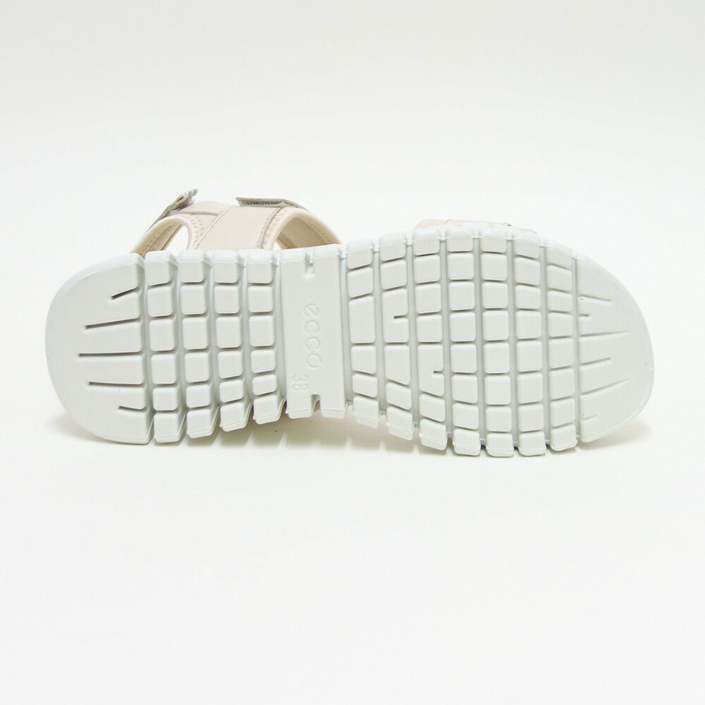 エコーECCOGruuvSolWOMEN'SSANDALベージュ21310301378（レディース）中厚底フラットコンフォートサンダル快適な履き心地のレザーシューズコンフォートシューズ「靴」