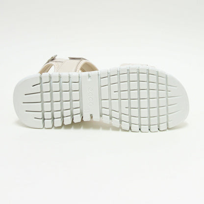 エコーECCOGruuvSolWOMEN'SSANDALベージュ21310301378（レディース）中厚底フラットコンフォートサンダル快適な履き心地のレザーシューズコンフォートシューズ「靴」