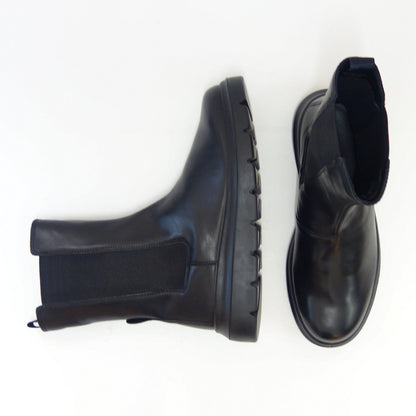 エコー ECCO NOUVELLE WOMENS TALL CHELSEA BOOTS 216223 01001 ブラック （レディース）チェルシーブーツ 上質天然皮革  ストレッチ ハーフブーツ スリップオン 「靴」