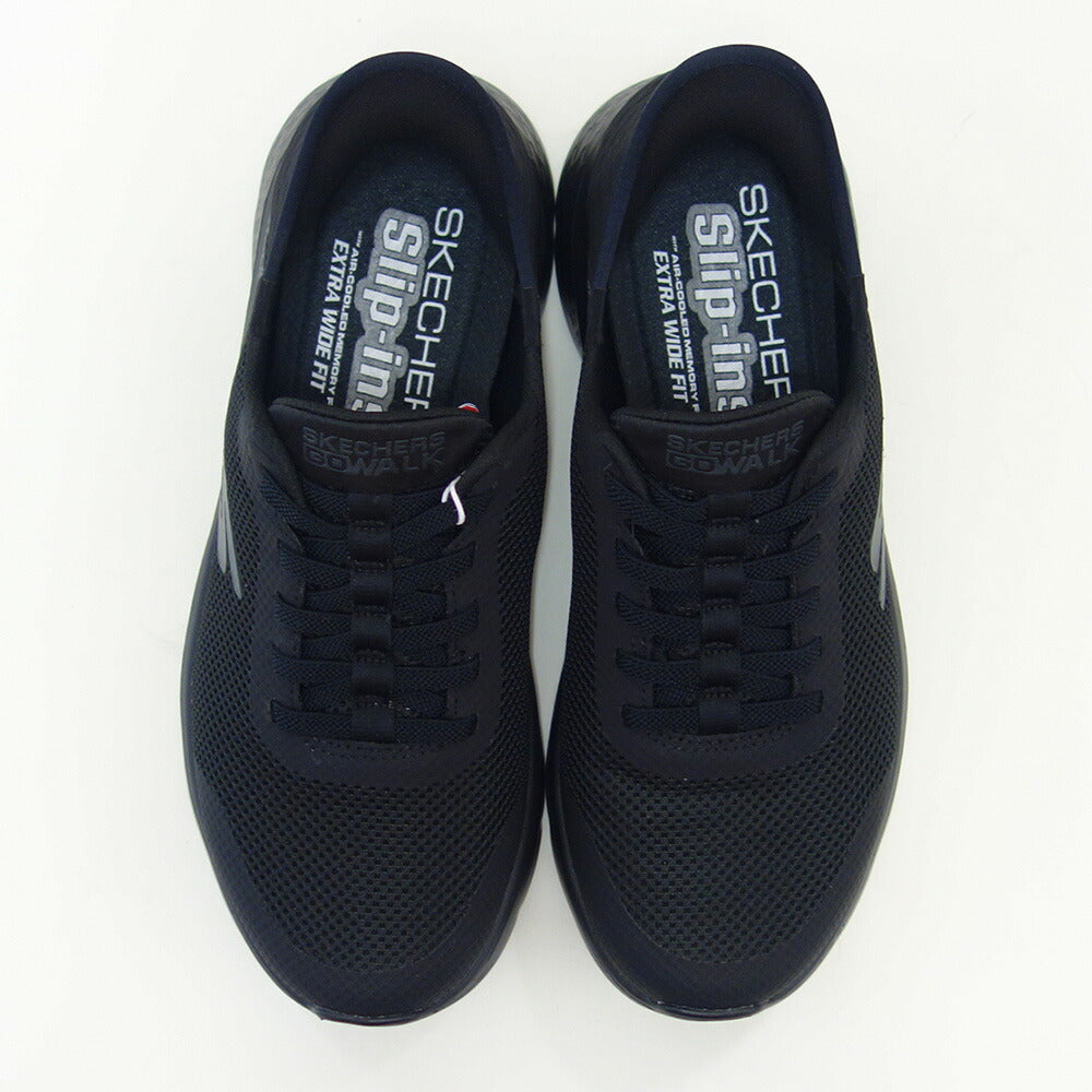 スケッチャーズSKECHERSGOWALKFLEX-ハンズアップ216324WWBBKブラック（メンズ）メッシュ人工繊維エクストラワイドフィット(5E相当)スニーカーハンズフリー「靴」