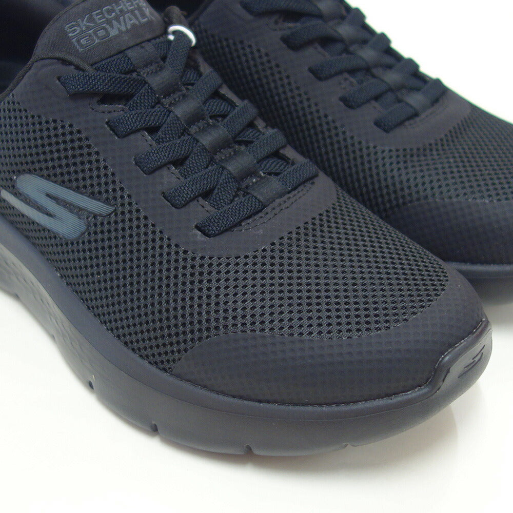 スケッチャーズSKECHERSGOWALKFLEX-ハンズアップ216324WWBBKブラック（メンズ）メッシュ人工繊維エクストラワイドフィット(5E相当)スニーカーハンズフリー「靴」