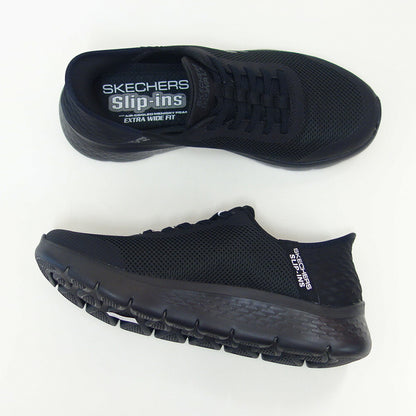 スケッチャーズSKECHERSGOWALKFLEX-ハンズアップ216324WWBBKブラック（メンズ）メッシュ人工繊維エクストラワイドフィット(5E相当)スニーカーハンズフリー「靴」