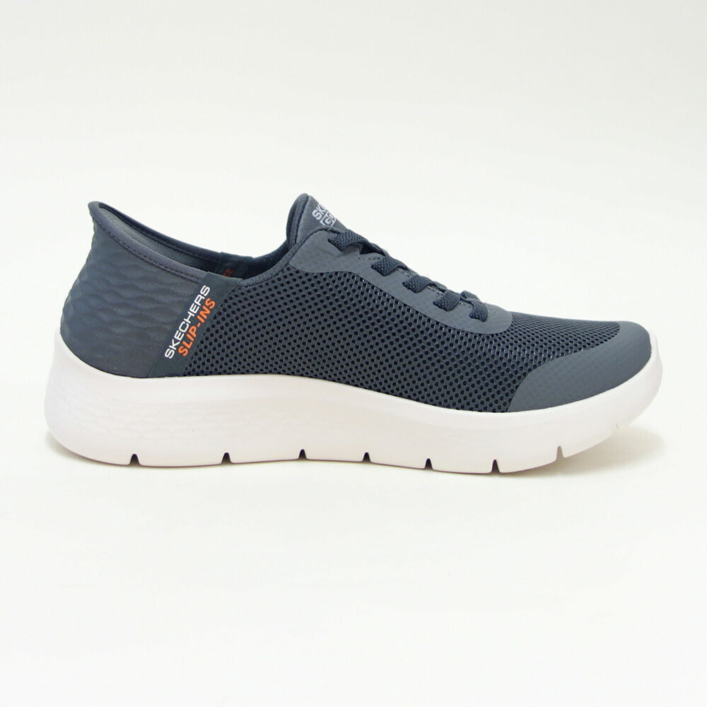 スケッチャーズSKECHERSGOWALKFLEX-ハンズアップ216324WWGRYグレー（メンズ）メッシュ人工繊維エクストラワイドフィット(5E相当)スニーカーハンズフリー「靴」