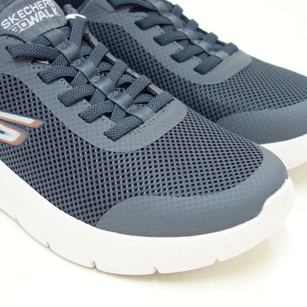 スケッチャーズSKECHERSGOWALKFLEX-ハンズアップ216324WWGRYグレー（メンズ）メッシュ人工繊維エクストラワイドフィット(5E相当)スニーカーハンズフリー「靴」