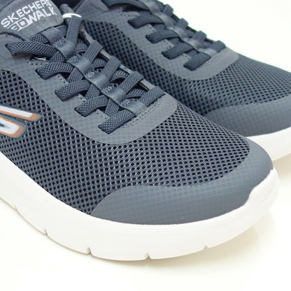 スケッチャーズSKECHERSGOWALKFLEX-ハンズアップ216324WWGRYグレー（メンズ）メッシュ人工繊維エクストラワイドフィット(5E相当)スニーカーハンズフリー「靴」