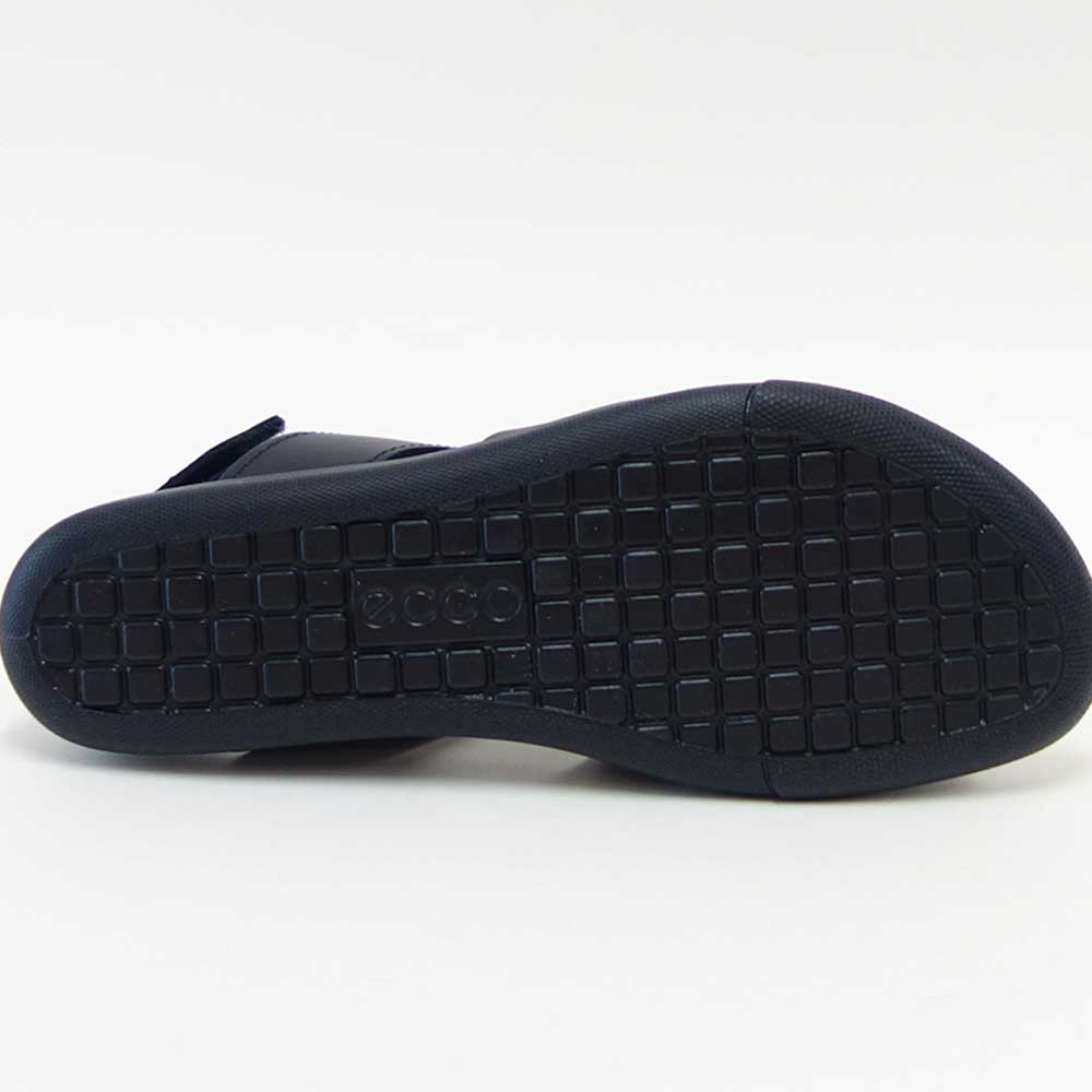 エコーECCOSAMARAWOMEN'SSANDALブラック22010301001（レディース）フラットコンフォートサンダル快適な履き心地のレザーシューズコンフォートシューズ「靴」