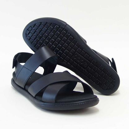 エコーECCOSAMARAWOMEN'SSANDALブラック22010301001（レディース）フラットコンフォートサンダル快適な履き心地のレザーシューズコンフォートシューズ「靴」