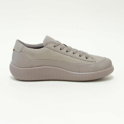 エコーECCOSOFTZEROWOMEN'SSNEAKERSグレー22028355294（レディース）防水快適な履き心地レザースニーカーレースアップウォーキングシューズ旅行「靴」