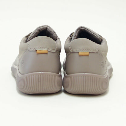 エコーECCOSOFTZEROWOMEN'SSNEAKERSグレー22028355294（レディース）防水快適な履き心地レザースニーカーレースアップウォーキングシューズ旅行「靴」