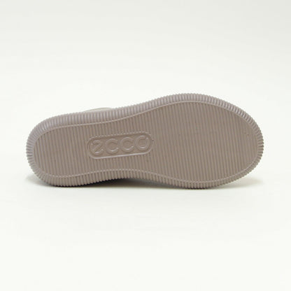 エコーECCOSOFTZEROWOMEN'SSNEAKERSグレー22028355294（レディース）防水快適な履き心地レザースニーカーレースアップウォーキングシューズ旅行「靴」