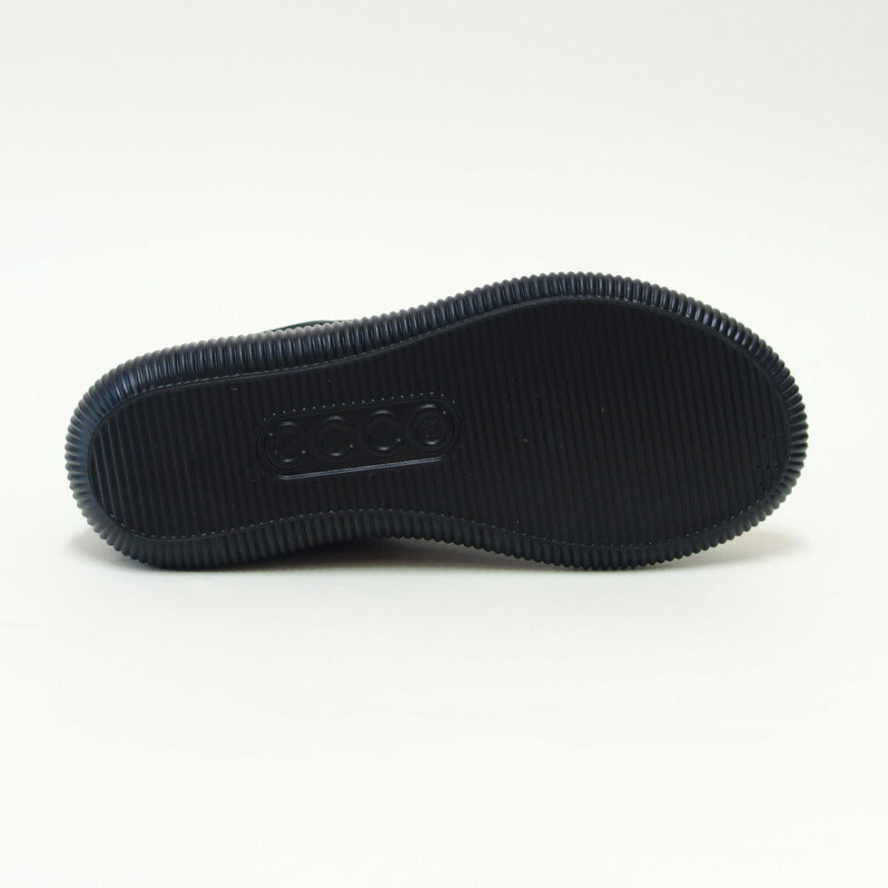エコーECCOSOFTZEROWOMEN'SSNEAKERSブラック22028351052（レディース）防水快適な履き心地レザースニーカーレースアップウォーキングシューズ旅行「靴」