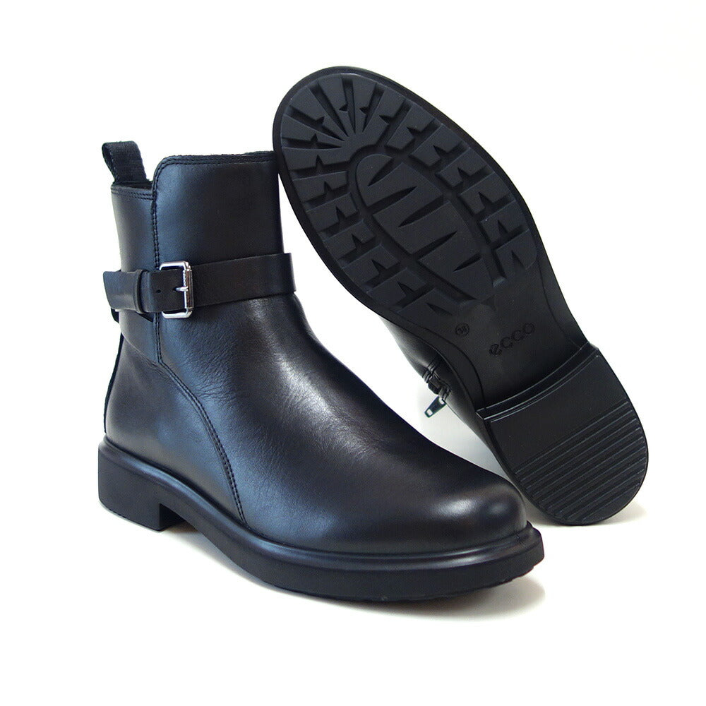 エコーECCO22201301001ブラック（レディース）防水仕様METROPOLEAMSTERDAMLEATHERJODHPURBOOTS上質天然皮革のジョッパーブーツ「靴」