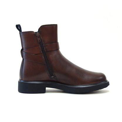 エコーECCO22201301667ブラウン（レディース）防水仕様METROPOLEAMSTERDAMLEATHERJODHPURBOOTS上質天然皮革のジョッパーブーツ「靴」