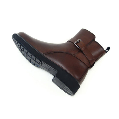 エコーECCO22201301667ブラウン（レディース）防水仕様METROPOLEAMSTERDAMLEATHERJODHPURBOOTS上質天然皮革のジョッパーブーツ「靴」