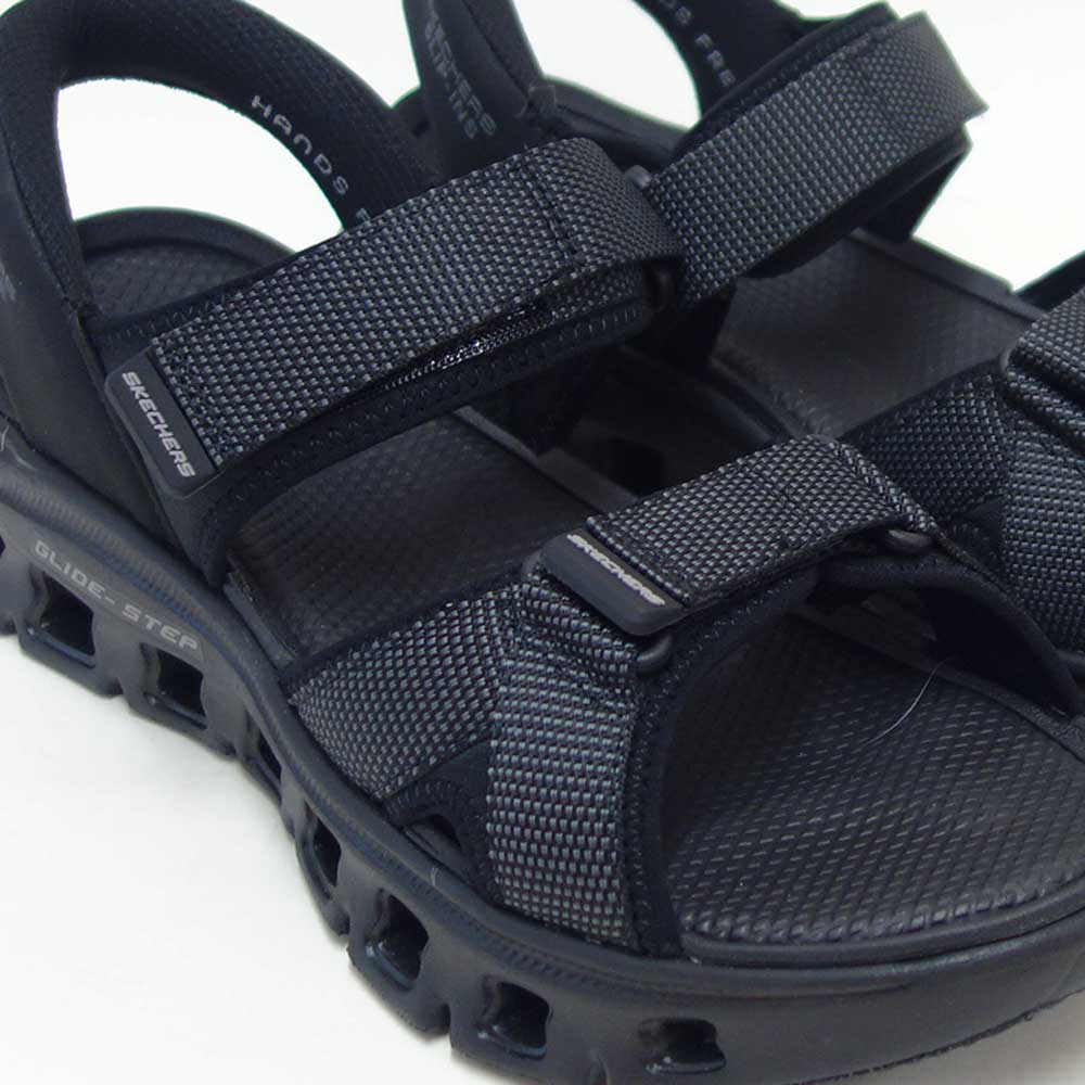 スケッチャーズSKECHERSグライドステッププロサンダル-サルボー232980ブラック（メンズ）スポーツサンダルスニーカーハンズフリー「靴」