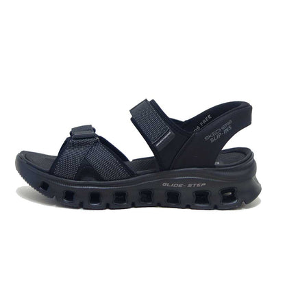 スケッチャーズ SKECHERS グライドステップ プロ サンダル - サルボー 232980 ブラック （メンズ）スポーツサンダル スニーカー ハンズフリー  「靴」