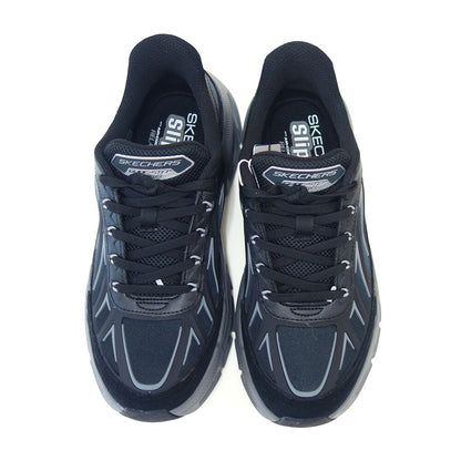 スケッチャーズSKECHERSリラックスドフィットグライドステップ-FATER233421ブラック/チャコール（メンズ）メッシュ人工繊維スニーカーハンズフリー「靴」