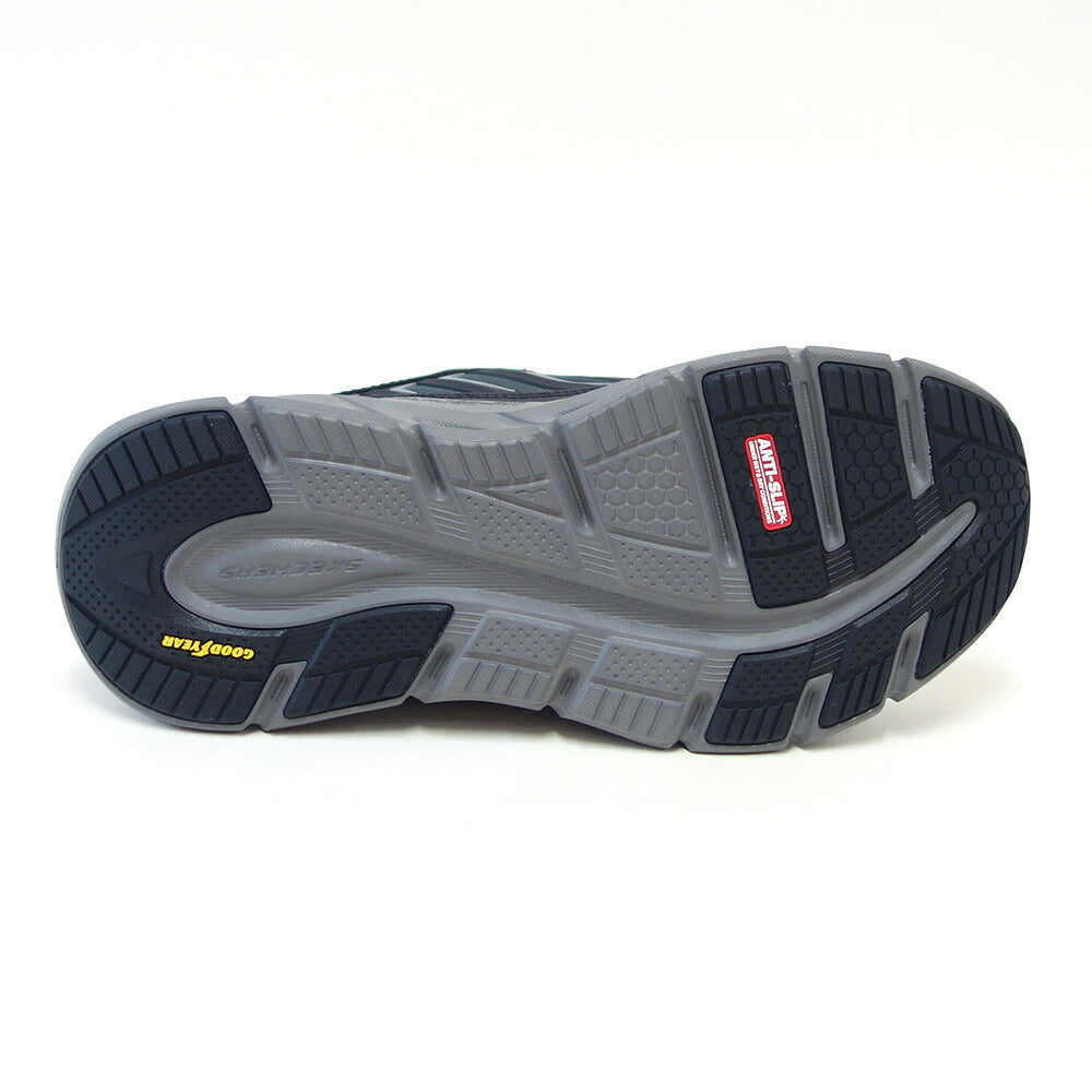 スケッチャーズSKECHERSリラックスドフィットグライドステップ-FATER233421ブラック/チャコール（メンズ）メッシュ人工繊維スニーカーハンズフリー「靴」
