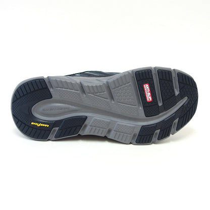 スケッチャーズSKECHERSリラックスドフィットグライドステップ-FATER233421ブラック/チャコール（メンズ）メッシュ人工繊維スニーカーハンズフリー「靴」